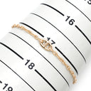 エルメス HERMES ニュー ファランドール ローズゴールド K18PG ST ブレスレット ピンクゴールド 18K 750