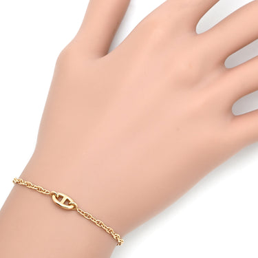 エルメス HERMES ニュー ファランドール ローズゴールド K18PG ST ブレスレット ピンクゴールド 18K 750