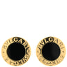 ブルガリ BVLGARI ブルガリブルガリ イエローゴールド K18YG オニキス ピアス 18K 750 18金 オニキス 黒 ブラック