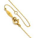 アーカー AHKAH ハートパヴェ VC0104 イエローゴールド K18YG ダイヤモンド ネックレス AHKAH Au750 18K 18金 ダイヤ ペンダント チェーン