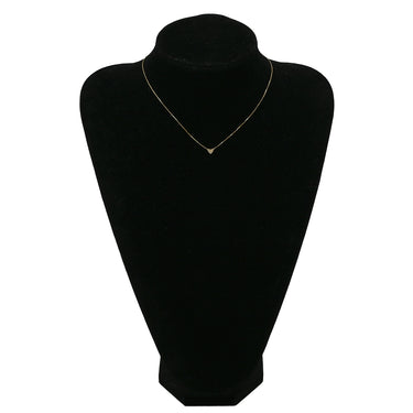 アーカー AHKAH ハートパヴェ VC0104 イエローゴールド K18YG ダイヤモンド ネックレス AHKAH Au750 18K 18金 ダイヤ ペンダント チェーン