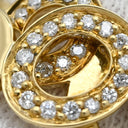 ルジアダ RUGIADA ダイヤリング イエローゴールド×シルバー K18YG ダイヤモンド リング 指輪 RUGIADA Au750 18K 18金 オープンサークル メレ 12号