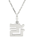 カルティエ Cartier ル ベゼデュ ドラゴン ペンダント B3009700(トップ)B7006300(チェーン) ホワイトゴールド K18WG ダイヤモンド ルビー ネックレス 18金 750WG