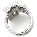 カルティエ Cartier ル ベゼデュ ドラゴン ホワイトゴールド K18WG ダイヤモンド ルビー #51(JP11) リング 指輪 18金 750WG 10号