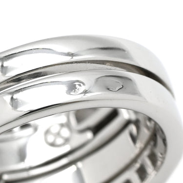 カルティエ Cartier ル ベゼデュ ドラゴン ホワイトゴールド K18WG ダイヤモンド ルビー #51(JP11) リング 指輪 18金 750WG 10号