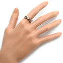 ノンブランド NON BRAND ホワイトゴールド×マルチカラー K18WG ダイヤモンド ルビー ピンクスピネル サファイア(イエロー/グリーン/ブルー) ガーネット パール クリソベリルキャッツアイ リング 指輪 ダイヤ ルビー ピンクスピネル サファイア ガーネット パール クリソベリルキャッツアイ 14号