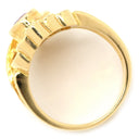 ノンブランド NON BRAND ルビー ダイヤ レッド×イエローゴールド K18YG ルビー ダイヤモンド リング 指輪 0.84ct イエローゴールド Au750 18K 18金 赤 オーバル 12号