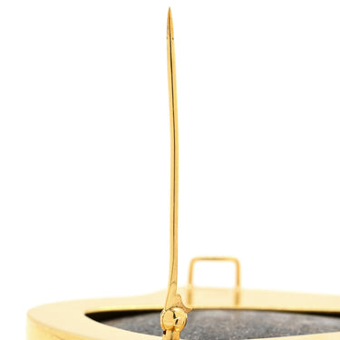 ノンブランド NON BRAND ボルダーオパール ブローチ ブルー×イエローゴールド×プラチナシルバー K18YG Pt900 ボルダーオパール ブローチ YG×Pt900 コンビ 天然ボルダーオパール 18K ダイヤモンド ブローチ