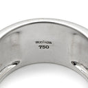 ルジアダ RUGIADA アイオライト カルセドニー リング ホワイトゴールド×ブルー K18WG アイオライト カルセドニー リング 指輪 RUGIADA Au750 18K 18金 12号