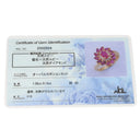 ノンブランド NON BRAND ルビー 1.56ct ダイヤリング イエローゴールド K18YG ルビー ダイヤモンド リング 指輪 レッド 赤 オーバルカボションカット 18K 750 YG 11号