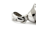 ノンブランド NON BRAND 黒蝶パール 14ｍｍ ホワイトゴールド K18WG パール ペンダントトップ 真珠 黒 シルバー Au750 18K 18金 ネックレストップ ペンダントヘッド オフラウンドシェイプ