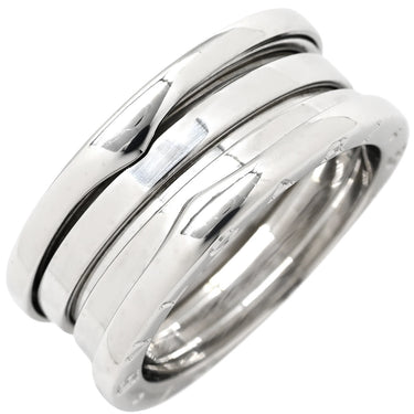 ブルガリ BVLGARI ビーゼロワン B-zero1 3バンドリング ホワイトゴールド K18WG #57(JP17) リング 指輪 BVLGARI Au750 18K 18金 16.5号