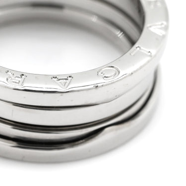 ブルガリ BVLGARI ビーゼロワン B-zero1 3バンドリング ホワイトゴールド K18WG #57(JP17) リング 指輪 BVLGARI Au750 18K 18金 16.5号