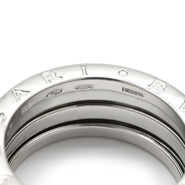 ブルガリ BVLGARI ビーゼロワン B-zero1 3バンドリング ホワイトゴールド K18WG #57(JP17) リング 指輪 BVLGARI Au750 18K 18金 16.5号