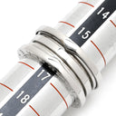 ブルガリ BVLGARI ビーゼロワン B-zero1 3バンドリング ホワイトゴールド K18WG #57(JP17) リング 指輪 BVLGARI Au750 18K 18金 16.5号