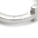 ティファニー Tiffany & Co T スクエア リング ホワイトゴールド K18WG リング 指輪 T＆Co. ホワイトゴールド K18WG Au750 18K 18金 19号