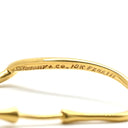 ティファニー Tiffany & Co オープンハート フープピアス イエローゴールド K18YG ピアス エルサペレッティ 750YG 18金