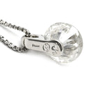 ノンブランド NON BRAND ダイヤモンド 2ct ペンダント プラチナシルバー Pt900 ダイヤモンド Pt850(チェーン) ネックレス 1P 1粒 ラージ 大粒 ブリリアントカット