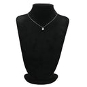 ノンブランド NON BRAND ダイヤモンド 2ct ペンダント プラチナシルバー Pt900 ダイヤモンド Pt850(チェーン) ネックレス 1P 1粒 ラージ 大粒 ブリリアントカット