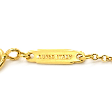 ティファニー Tiffany & Co Tスマイル ミニ ペンダント 62617640 イエローゴールド K18YG ネックレス Au750 Tiffany T smile