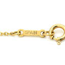 ティファニー Tiffany & Co オープンハート イエローゴールド K18YG ネックレス 750YG エルサペレッティ