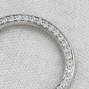 ティファニー Tiffany & Co ロック ペンダント ホワイトゴールド K18WG ダイヤモンド ネックレス T&Co. Au750 18K ダイヤ オーバル型 チェーン