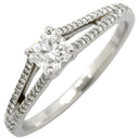 ティファニー Tiffany & Co ルシダ プラチナシルバー Pt950 ダイヤモンド リング 指輪 T&Co. プラチナム 1P 1石 1粒 ダイヤ エンゲージ ブライダル 10号