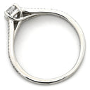 ティファニー Tiffany & Co ルシダ プラチナシルバー Pt950 ダイヤモンド リング 指輪 T&Co. プラチナム 1P 1石 1粒 ダイヤ エンゲージ ブライダル 10号