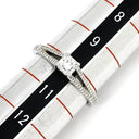 ティファニー Tiffany & Co ルシダ プラチナシルバー Pt950 ダイヤモンド リング 指輪 T&Co. プラチナム 1P 1石 1粒 ダイヤ エンゲージ ブライダル 10号