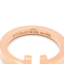 ティファニー Tiffany & Co Tスクエア リング ローズゴールド K18PG リング 指輪 ピンクゴールド T＆Co. 750 18金 18K 18.5号