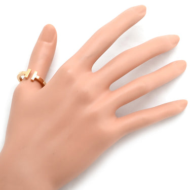 ティファニー Tiffany & Co Tスクエア リング ローズゴールド K18PG リング 指輪 ピンクゴールド T＆Co. 750 18金 18K 18.5号