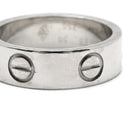 カルティエ Cartier ラブリング B4084700 ホワイトゴールド K18WG #50(JP10) リング 指輪 LOVE Ring 750 18K WG 18金 9.5号