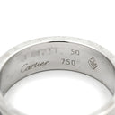 カルティエ Cartier ラブリング B4084700 ホワイトゴールド K18WG #50(JP10) リング 指輪 LOVE Ring 750 18K WG 18金 9.5号