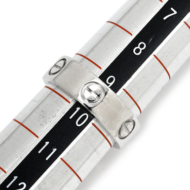 カルティエ Cartier ラブリング B4084700 ホワイトゴールド K18WG #50(JP10) リング 指輪 LOVE Ring 750 18K WG 18金 9.5号