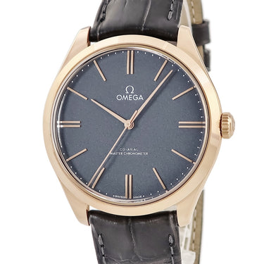腕時計 オメガ OMEGA デ ヴィル トレゾア 435.53.40.21.06.001 手巻き メンズ 未使用品 K18RG無垢 セドナゴールド グレー