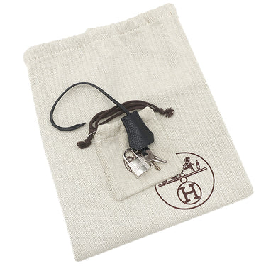 エルメス HERMES バーキン30 ブラック ヴァッシュリエジェ ハンドバッグ シルバー金具 黒