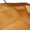 エルメス HERMES パリボンベイ 27 ナチュラル ヴォーエプソン ハンドバッグ シルバー金具 茶