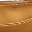 エルメス HERMES パリボンベイ 27 ナチュラル ヴォーエプソン ハンドバッグ シルバー金具 茶