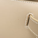 エルメス HERMES ケリー28 外縫い ギロッシュ プシエール ボックスカーフ 2WAYバッグ シルバー金具