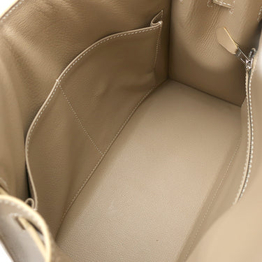 エルメス HERMES ケリー28 外縫い ギロッシュ プシエール ボックスカーフ 2WAYバッグ シルバー金具