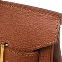 エルメス HERMES バーキン30 ノアゼット ヴァッシュリエジェ ハンドバッグ ゴールド金具 茶