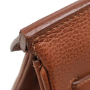 エルメス HERMES バーキン30 ノアゼット ヴァッシュリエジェ ハンドバッグ ゴールド金具 茶