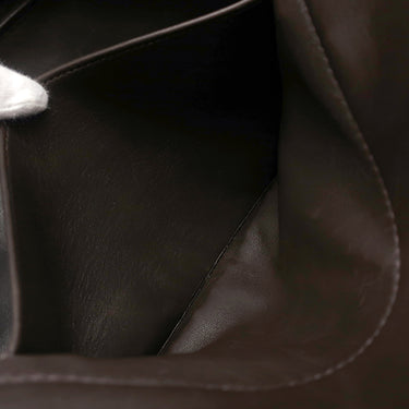 エルメス HERMES ボリード35 エベンヌ トリヨンクレマンス 2WAYバッグ ゴールド金具 茶