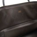 エルメス HERMES ボリード35 エベンヌ トリヨンクレマンス 2WAYバッグ ゴールド金具 茶