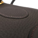 エルメス HERMES ボリード35 エベンヌ トリヨンクレマンス 2WAYバッグ ゴールド金具 茶