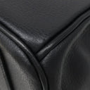 エルメス HERMES バーキン35 ブラック レザー ヴァッシュリエージュ ハンドバッグ ゴールド金具 黒