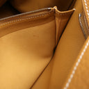 エルメス HERMES オータクロア32 ナチュラルサブレ フィヨルド ハンドバッグ シルバー金具 茶