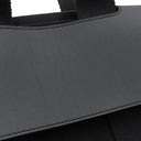 エルメス HERMES ヴァルパライソ PM ポティロン トワルシェブロン スイフト ハンドバッグ シルバー金具 黒