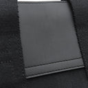 エルメス HERMES ヴァルパライソ PM ポティロン トワルシェブロン スイフト ハンドバッグ シルバー金具 黒