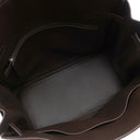 エルメス HERMES オータクロア 36 アルルカン マルチカラー トゴ ハンドバッグ シルバー金具 赤 オレンジ 茶